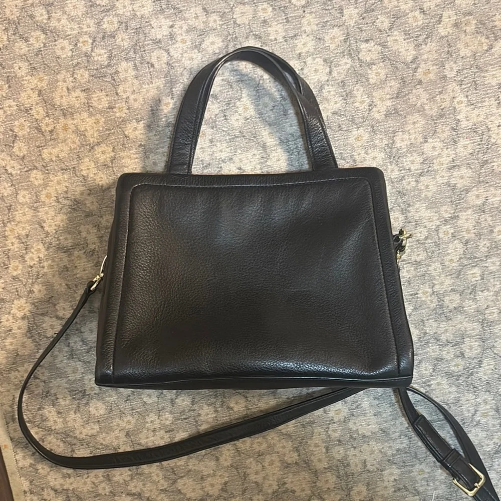 Kate Spade Black Satchel with Bow